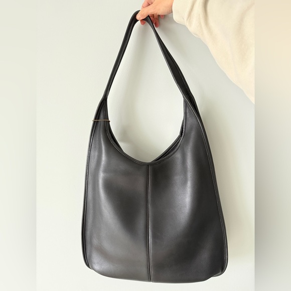 Vintage Coach Ergo Hobo 9026 XL Black - Picture 2 of 7